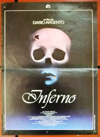 Inferno {Dario Argento} Original French Movie Poster 80s