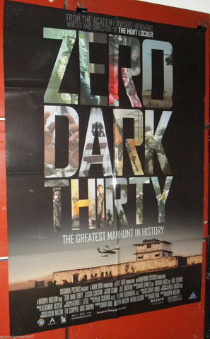 Zero Dark Thirty {Jason Clarke} 40"X27" Original INT Folded Movie Poster 2012