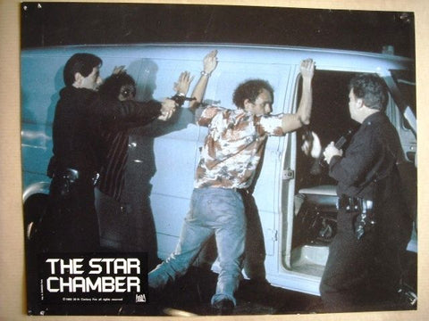 The Star Chamber Vintage J Film Lobby Card Michael Douglas 80s