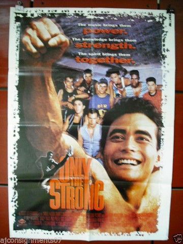 Only the Strong {Mark Dacascos} Original Lebanese Movie Poster 90s