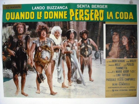 Quando le donne persero la coda Senta Berger Italian Film Lobby Card 70s