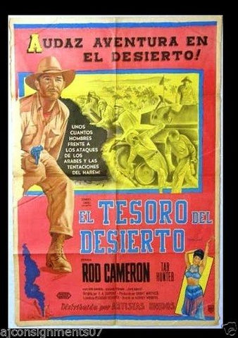 The Steel Lady Argentinean Movie Poster 50s