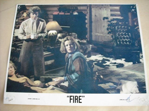Fire: Ernest Borgnine Vintage US Movie Lobby Card 70s