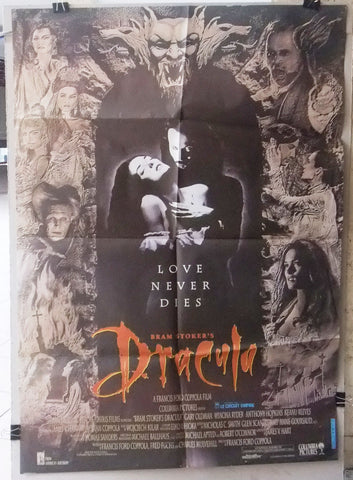 Dracula Bram Stoker 39x27" Original Lebanese Movie Poster 90s