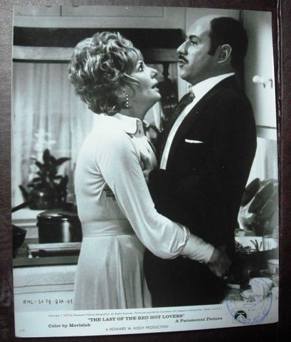 Last of the Red Hot Lovers {Alan Arkin} Vintage 8" x10" Glossy Stills 1972