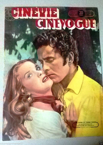 Cinevie CineVogue No. 6 (Jean Peters & Tyrone Power) French Magazine 1948