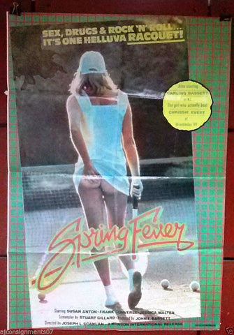 Spring Fever {Susan Anton} 39"x27" Original Lebanese Movie Poster 80s