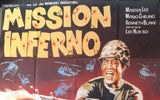 Mission Inferno (Master Lee) Grande 63x47" French Movie Poster 80s