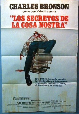 The Valachi papers Argentinean Movie Poster 70s