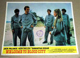(Set of 8) Welcome to Blood City (Jack Palance) UK British Films Lobby Card 70s