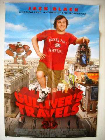 Gulliver's Travels {Jack Black} Original 40x27 DS Movie Poster 2010