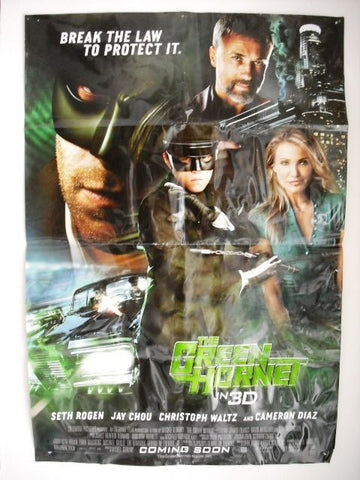 The Green Hornet D/S Original Movie Poster 2010