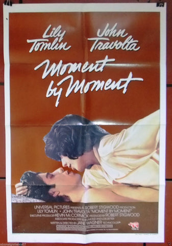 Moment by Moment {John Travolta} Original 41x27" Movie U.S. Poster 70s