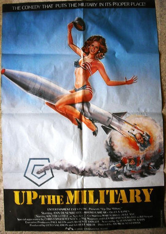 Up the Military {Ann Dusenberry} Original Lebanese Movie Poster 80s