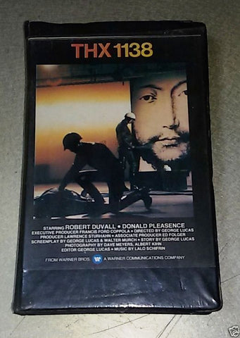 THX 1138 Robert D Rare Sci-Fi Original Warner Bros USA Vintage Beta/Betamax Tape