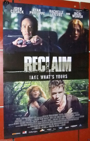 Reclaim (John Cusack) 40x27" Original Int Movie Poster 2000s