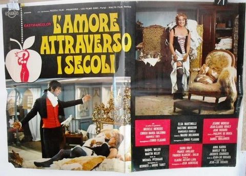 L' Amore Attraverso I Secoli (Jacques Monod) Italian Lobby Card 60s