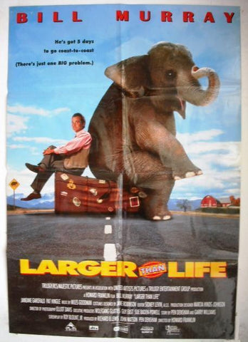 Larger Than Life "Jerry Adler" Original International Movie Poster 90s