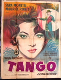 Mon Dernier Tango {Sara Montiel} 47"x63" French Grande Movie Poster 60s