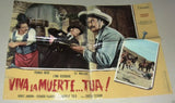 (Lot of 10) VIVA LA MUERTE TUA {Franco Nero} Org. Italian Movie Lobby Card 70s