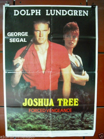 Joshua Tree {Dolph Lundgren} Original Lebanese Movie Poster 90s