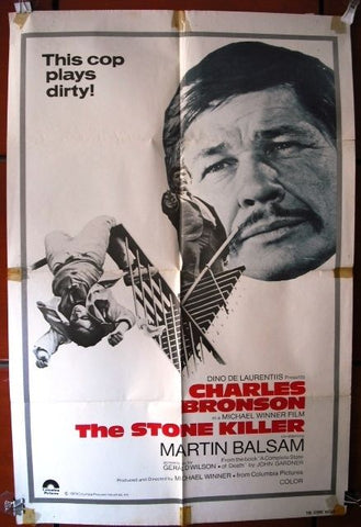 The Stone killer Original Movie Poster 70s