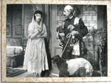 Ismail Yasin in the Navy Egyptian Movie Lobby Card 50s