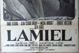 LAMIEL - Anna Karina 24"x33" French Movie Poster 60s