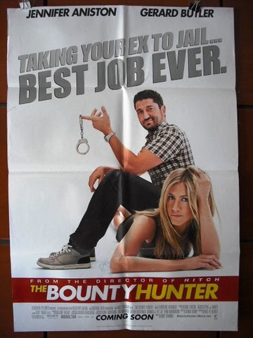 The Bounty Hunter Original 40x27 Movie Poster 2010