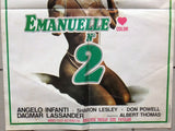 Emmanuelle 2 Angelo Infanti Original 20x27" Lebanese Movie Poster 70s