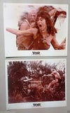 (SET OF 6) Yor, the Hunter from the Future Org. Kodak Movie Colored Photos 80s