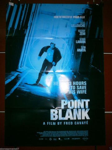Point Blank {Gilles Lellouche} 40"X27" Original INT. Movie Poster 2010