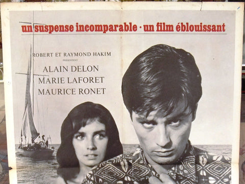 Plein Soleil {ALAIN DELON} 24x33 French Original Movie Poster
