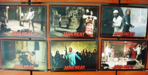 Java Heat 11" x 8"  {Kellan Lut} Original International Set of 6 Lobby Card 2013