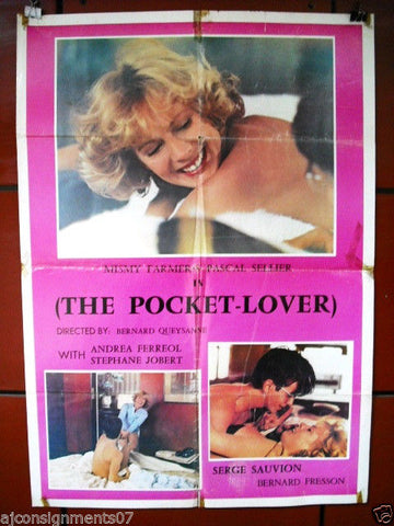 Lover Boy, The Pocket-Lover {Mimsy Farmer} Original Movie Poster 70s