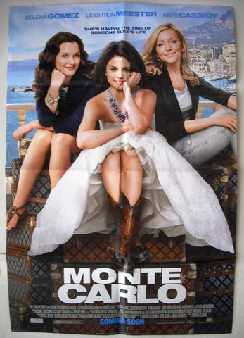 Monte Carlo {Selena Gomez} Original 40x27 DS Movie Poster 2011