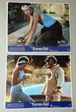 (SET OF 8) The Karate Kid {NOBU McCARTHY} 10X8" Original Movie Lobby Cards 80s