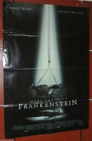 FRANKENSTEIN {ROBERT DE NIRO} 40x27" Original Int. Movie Poster 90s