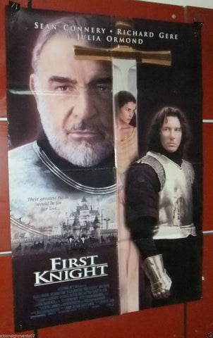 First Knight (SEAN CONNERY) 40x27" Double Sided Original Int. Movie Poster 90s