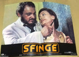 {Set of 8} Sfinge {Frank Langella} Org. Italian Lobby Card 80s