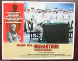 Set of 4} MacArthur the Rebel General (GREGORY PECK Original U.S Lobby Cards 70s