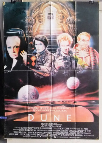 Dune {Francesca Annis} Lebanese Original Movie Poster 80s