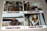 {Set of 12} le masque de l'araignee {MORGAN FREEMAN} French Film Lobby Card 90s