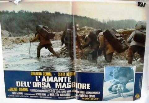 L'amante Dell' Orsa Maggiore Lover of the Great Bear Old Italian Lobby Card 70s