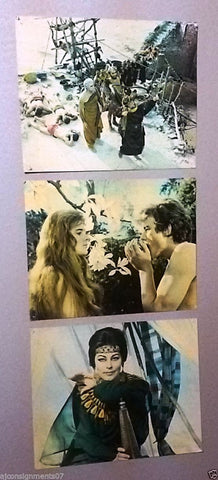 (Set of 6) The Bible (FRANCO NERO) 10x8" Original Film Lobby Cards 60s