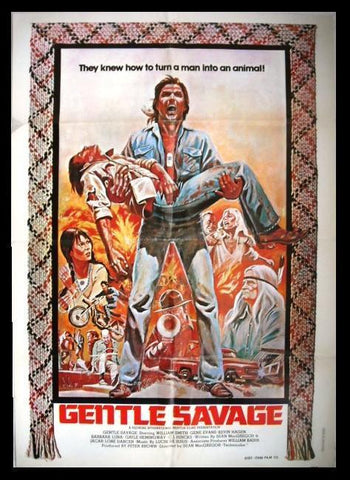 Gentle Savage (William Smith) Lebanese Movie Poster 70s