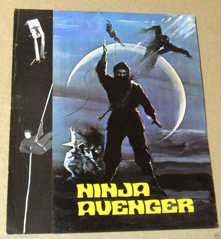 Ninja Avengers (Richard Harrison) Hong Kong Org. Kung Fu Film Program 80s