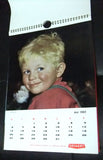 Gevaert Vintage Incompete Calendar Printed in Belgium 1962