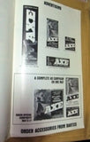 Axe (Jack Canon) Original Movie Pressbook 70s