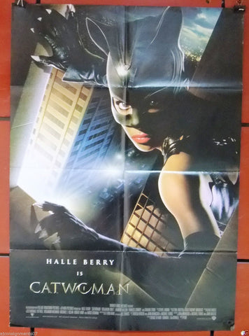 CATWOMAN {HALLE BERRY} 40"x27" Original Movie Poster 2000s